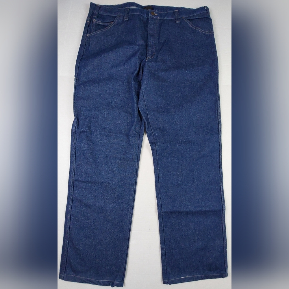 Workrite FR Westex Indigo Cat 2 2112 Jeans Mens Size 42x37 Actual 42x34 Blue NWT